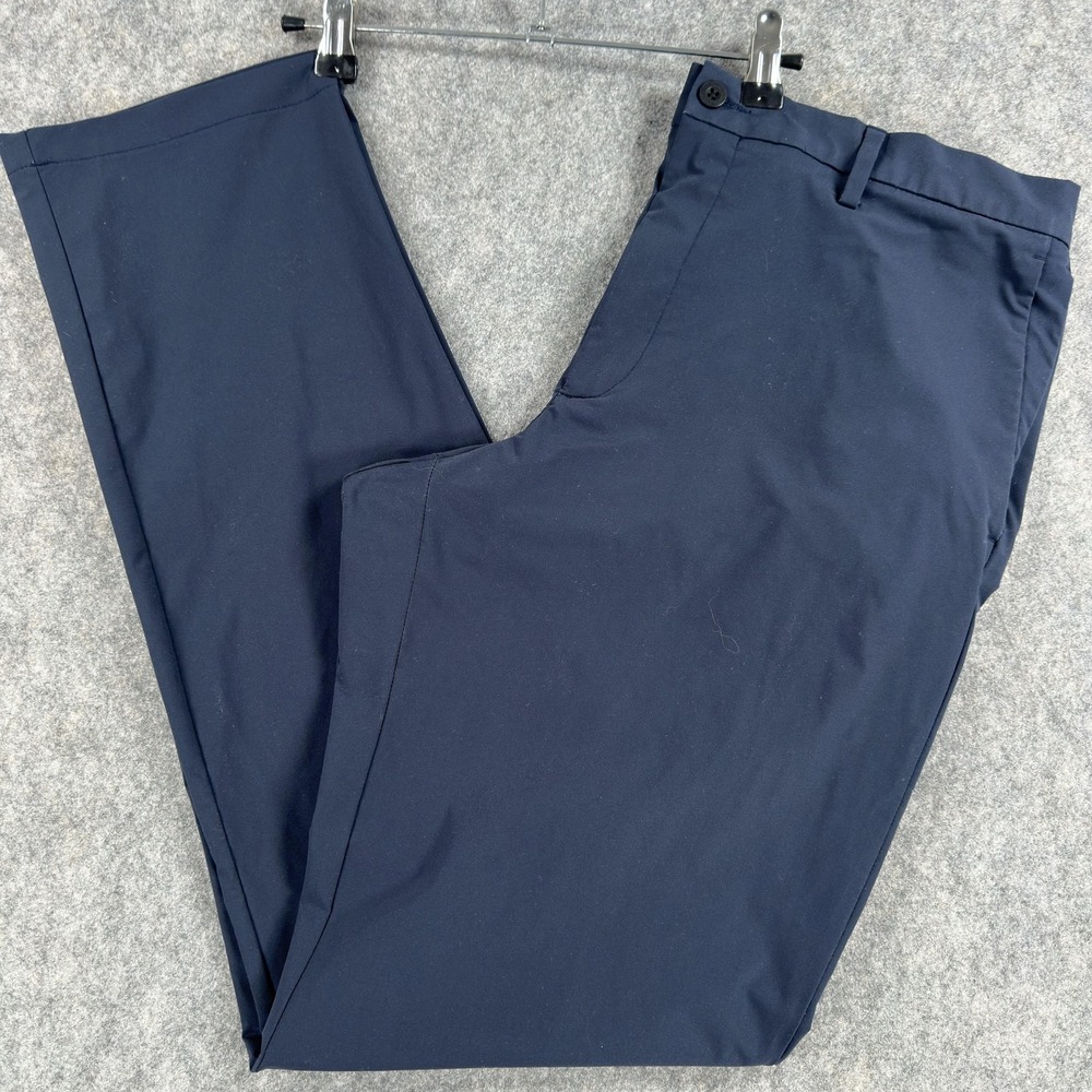 Polo Ralph Lauren Perfromance Pants Mens 34x32 (Tag 36x34) Blue Straight Golf